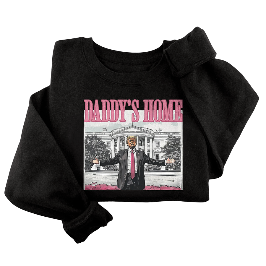 Daddy's Home - White House Crewneck - 3162