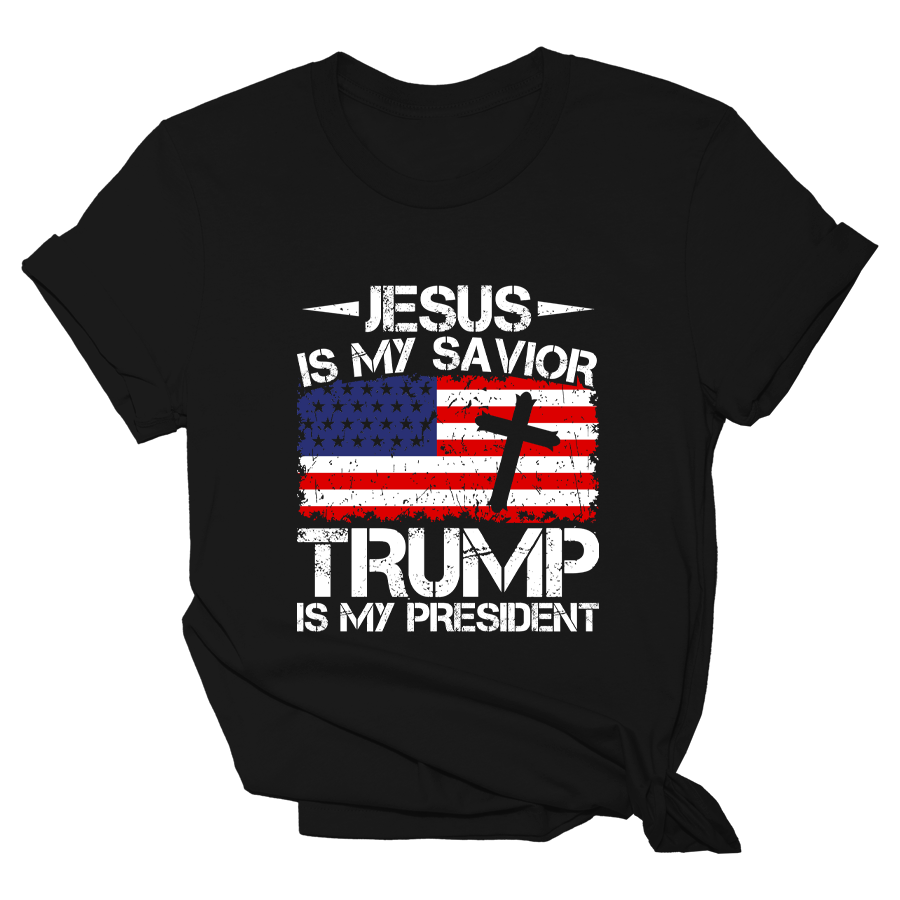 Jesus Savior Trump President Women's Tee