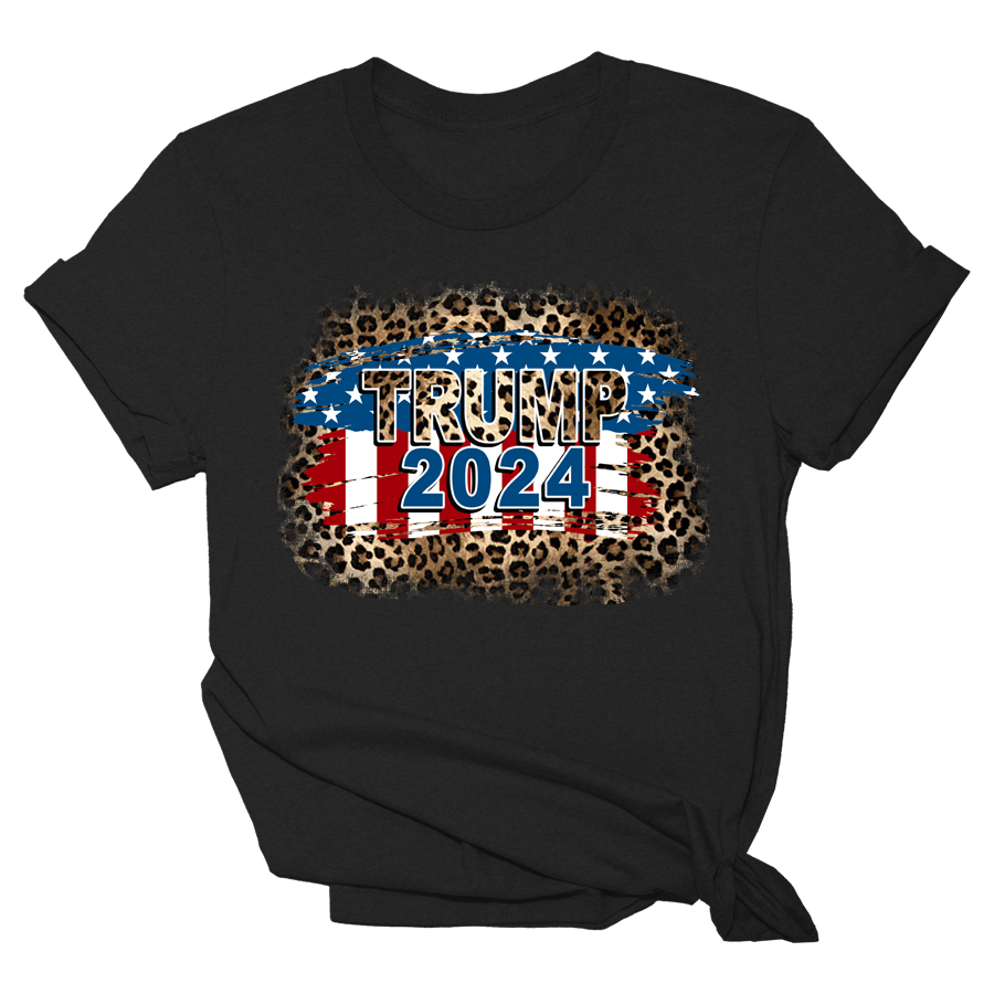 Trump 2024 Leopard Tee