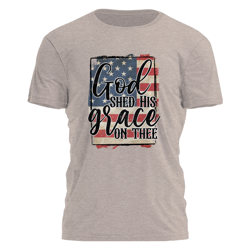 God Shed His Grace on Thee Tee - 2314