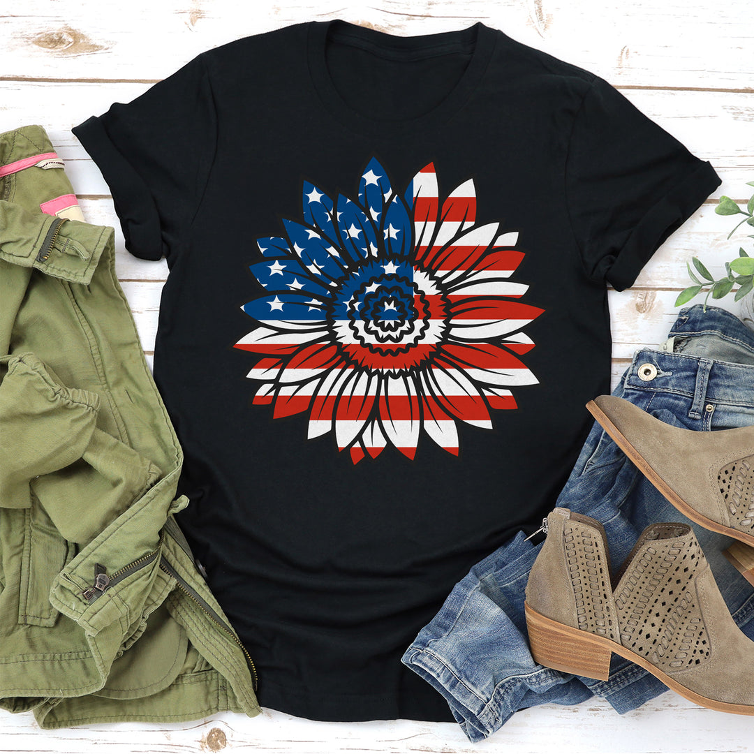American Sunflower Tee