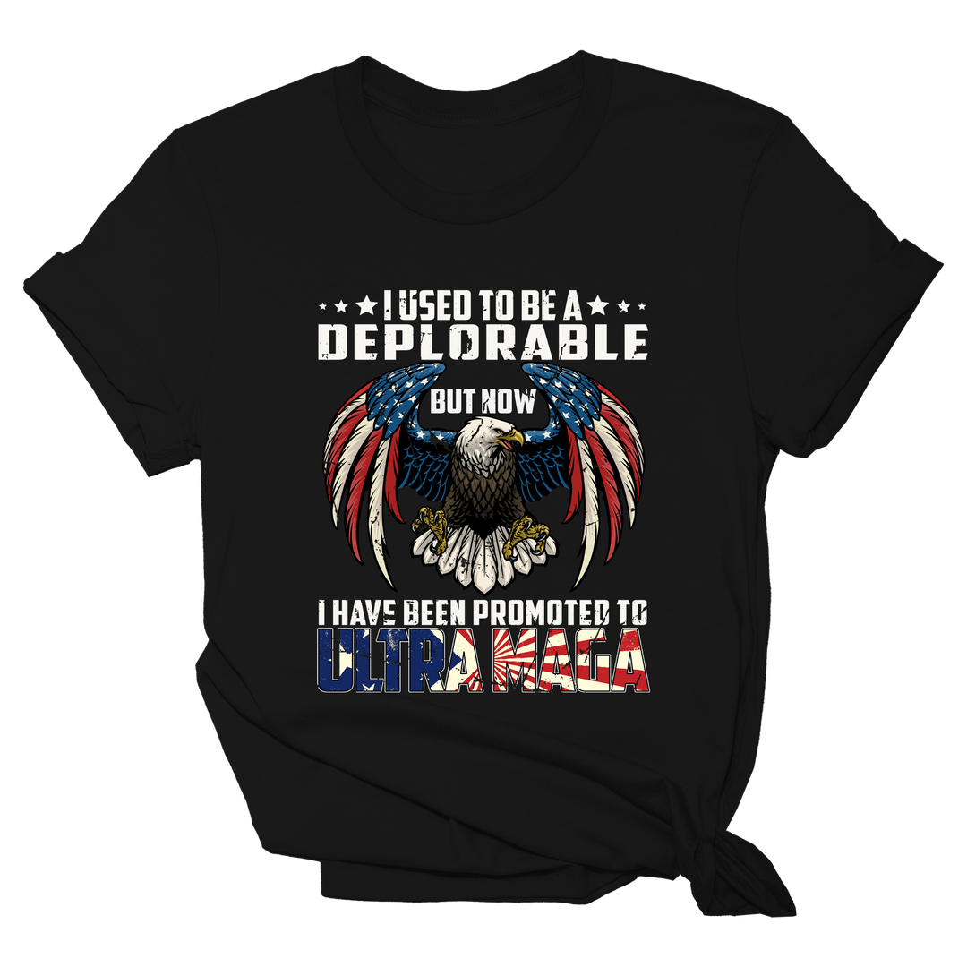 I Used to be deplorable shirt girl shirt Tee