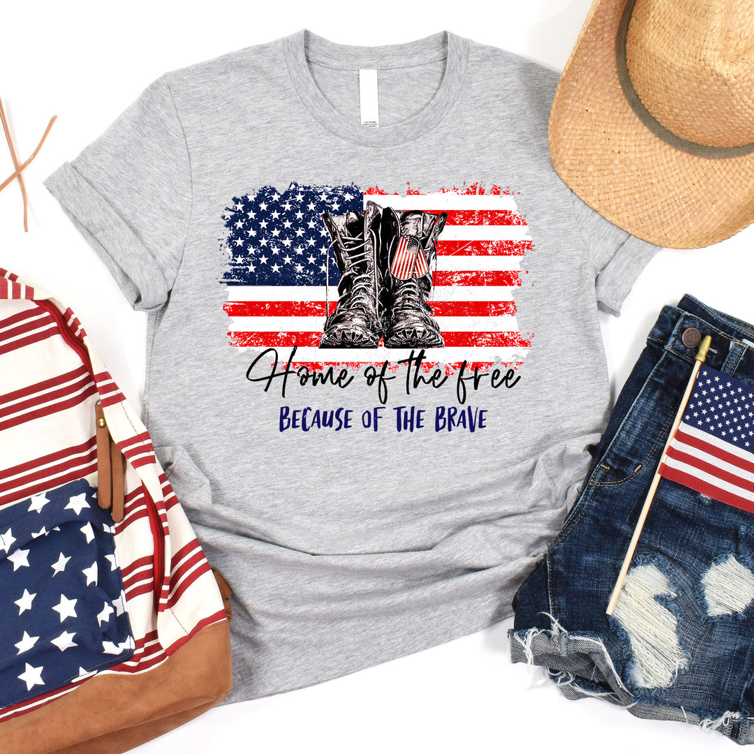 Because Of The Brave Tee