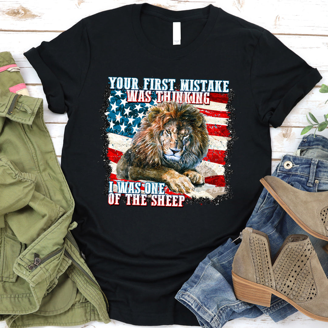 Your First Mistake Lion Tee