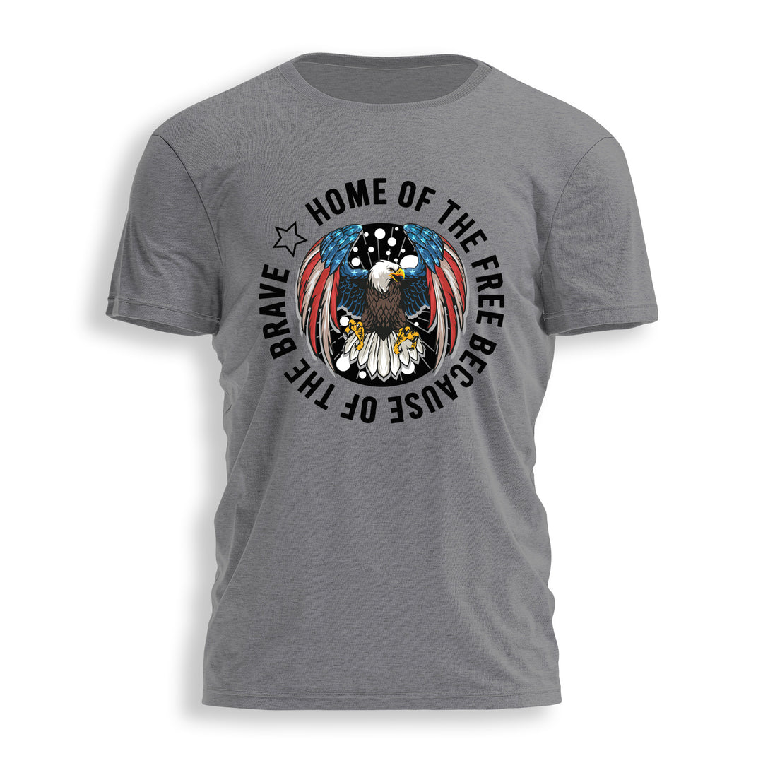 Home Of The Free Eagle Tee