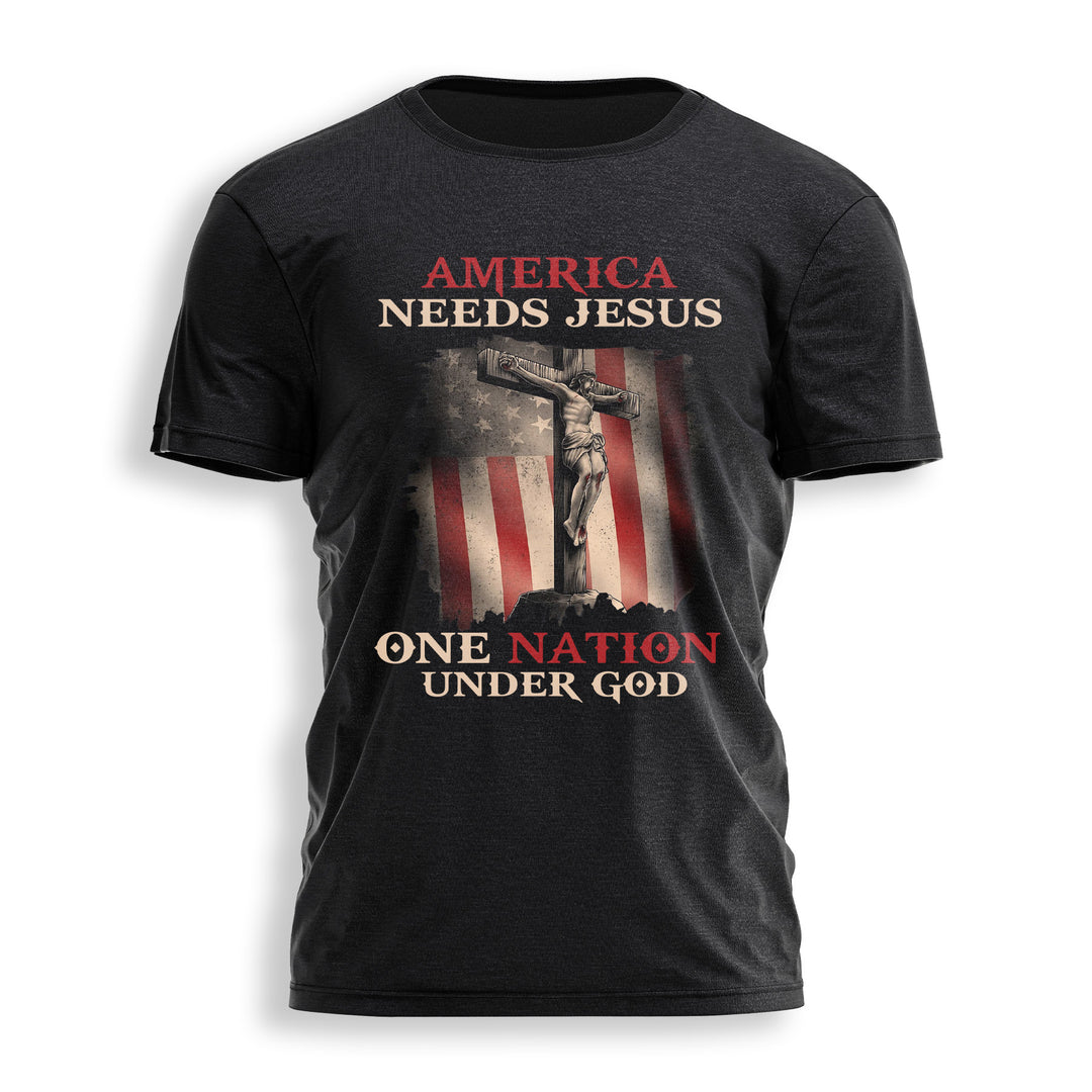 America Needs Jesus Tee