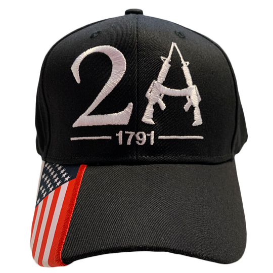 Black Second Amendment Hat - I Love My Freedom