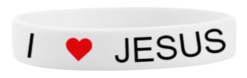 I Heart Jesus Wristband