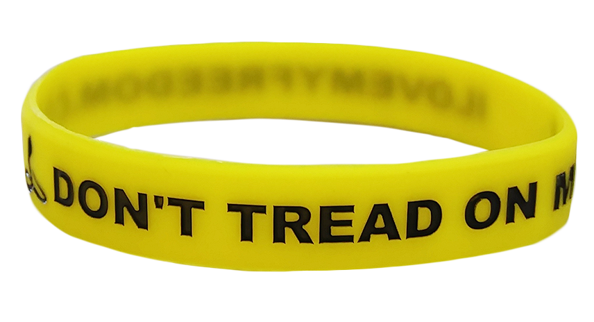 Don't Tread On Me Wristband - I Love My Freedom