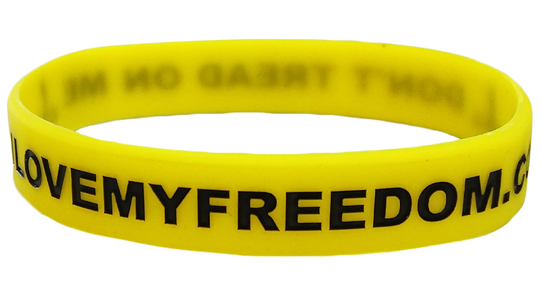 Don't Tread On Me Wristband - I Love My Freedom