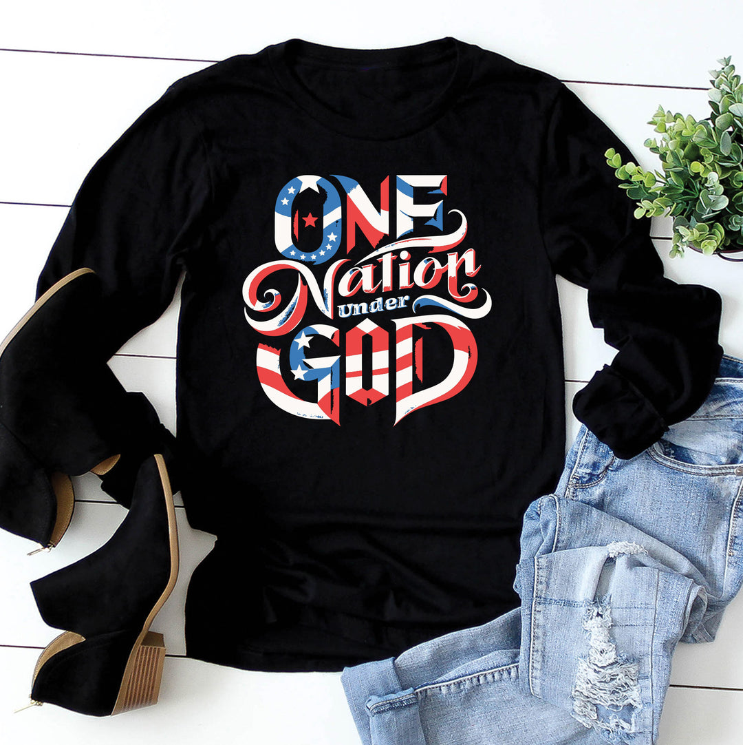 One Nation Under God Crewneck Women's