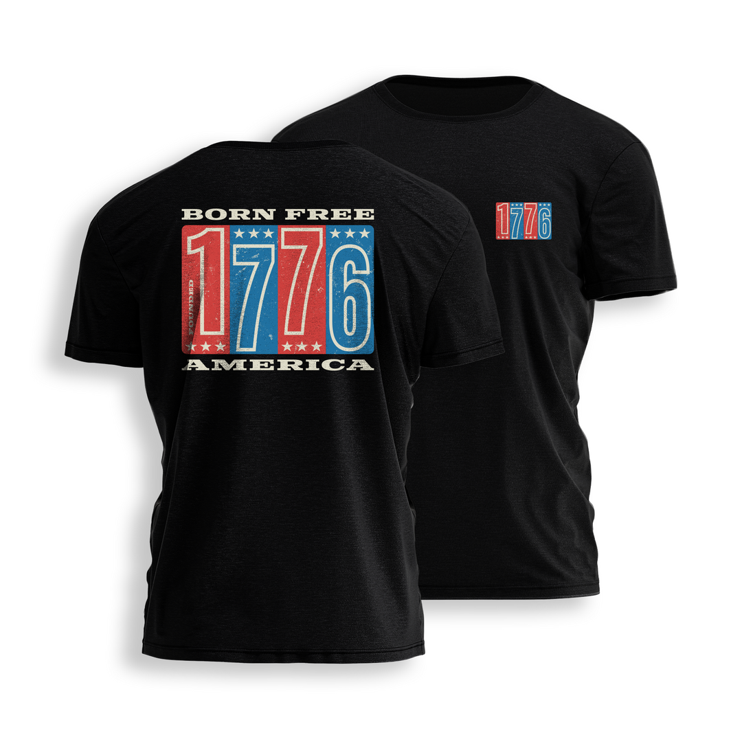 BORN FREE_1776 Tee