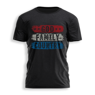 GOD, FAMILY, COUNTRY Tee
