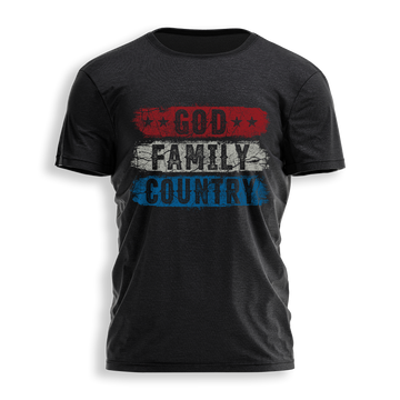 GOD, FAMILY, COUNTRY Tee