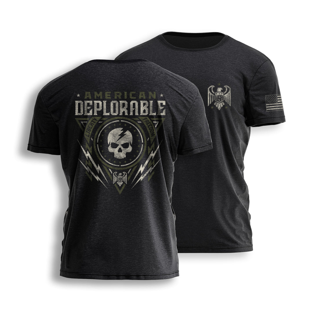 AMERICAN DEPLORABLE SHIELD Tee