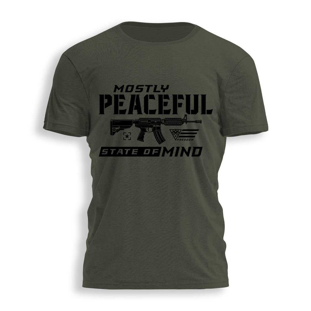 MOSTLY PEACEFUL STATE OF MIND Tee