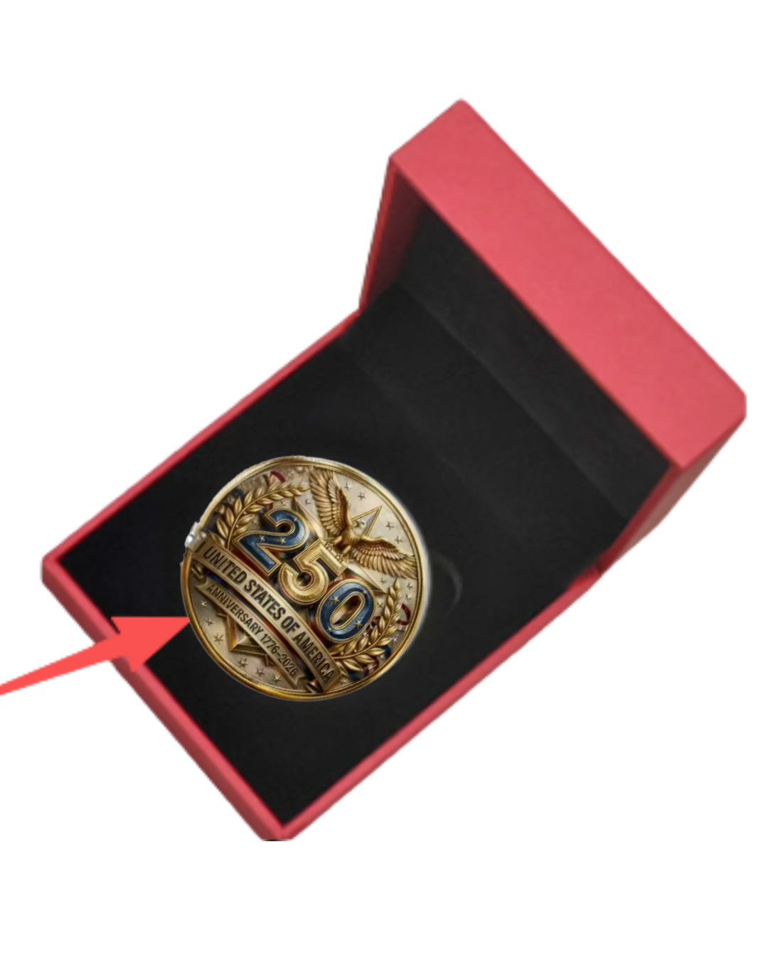 250th Anniversary Collector's Challenge Coin - 4823