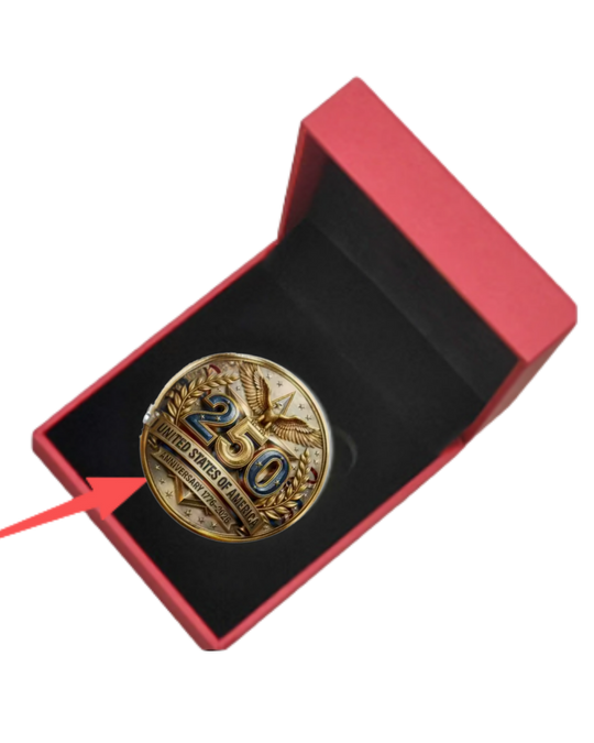 250th Anniversary Collector's Challenge Coin - 4823