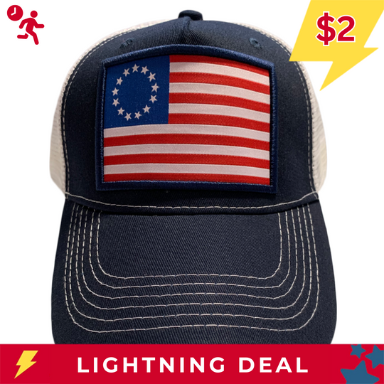 Limited Edition Betsy Ross American Flag Hat