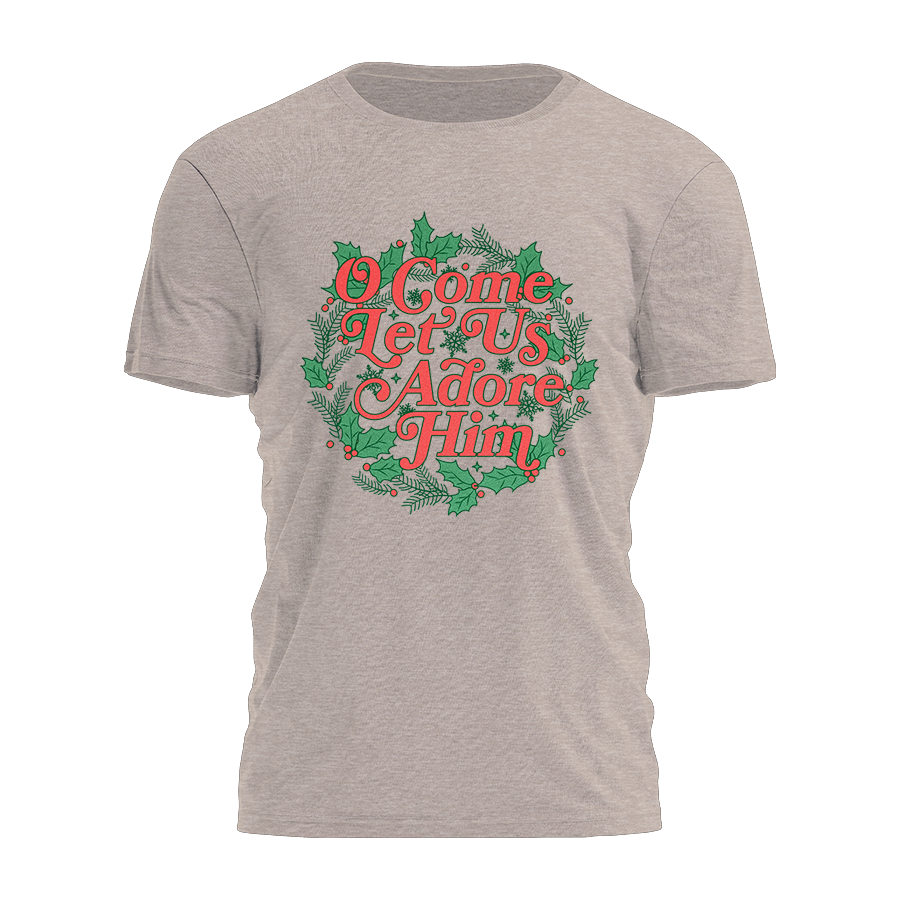 Adore Him Tee - 4387