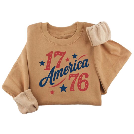 America 1776 Crewneck (3 Colors) - 4880