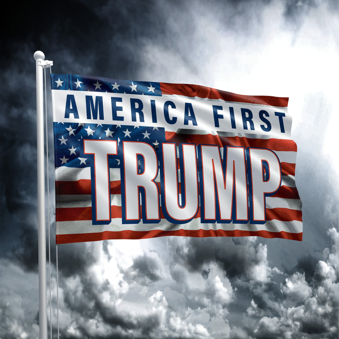 America First Trump - Flag
