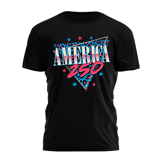 America 250 - 80s Leopard Tee - 4632