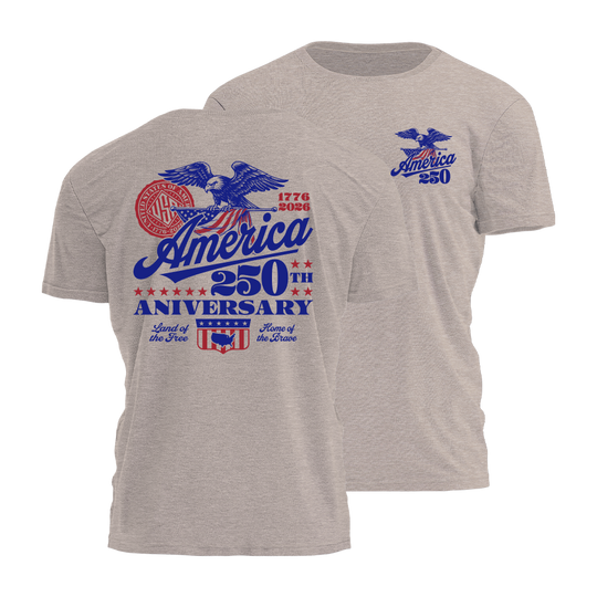 America 250 - Eagle Stacked Tee - 4672
