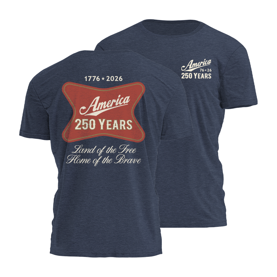 250 Years - Script Tee - 4723
