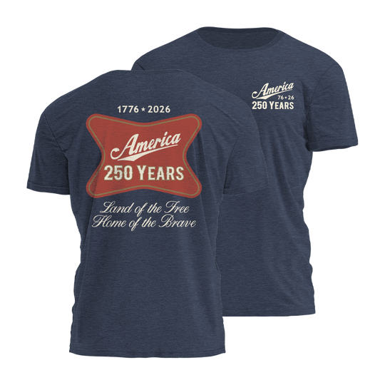 250 Years - Script Tee - 4723