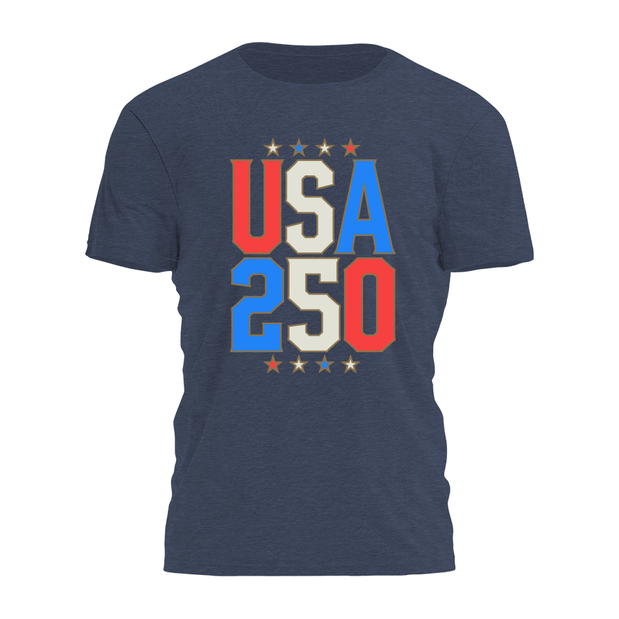 America 250 - Stacked Tee - 4707