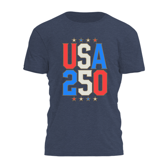 America 250 - Stacked Tee - 4707