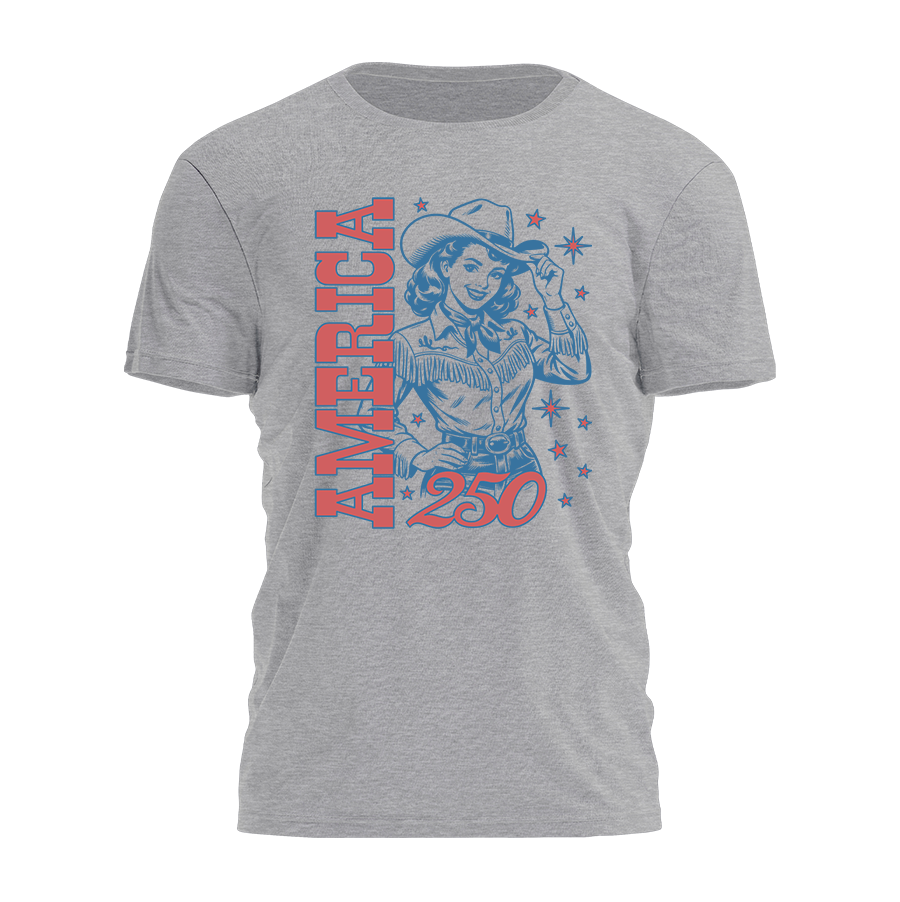 America 250 - Western Girl Tee - 4566