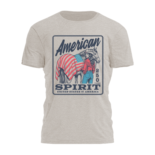 American Spirit - Retro Tee - 4851