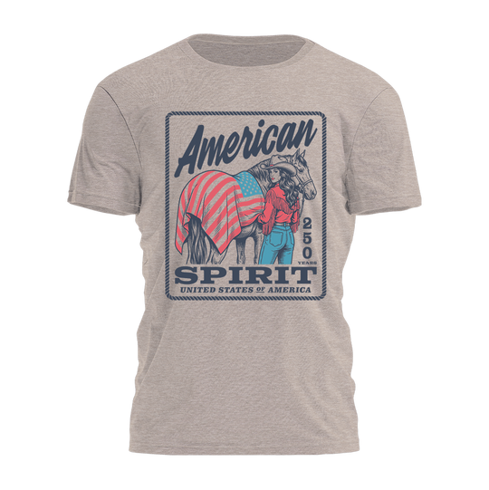 American Spirit - Retro Tee - 4851