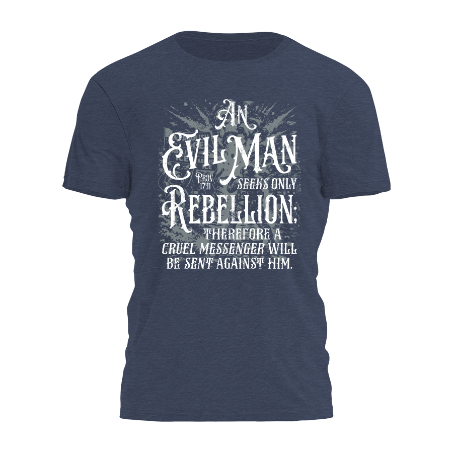 An Evil Man - Vintage Tee - 4508