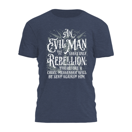An Evil Man - Vintage Tee - 4508