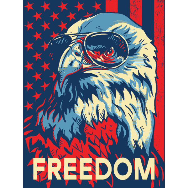 Freedom Eagle Decal