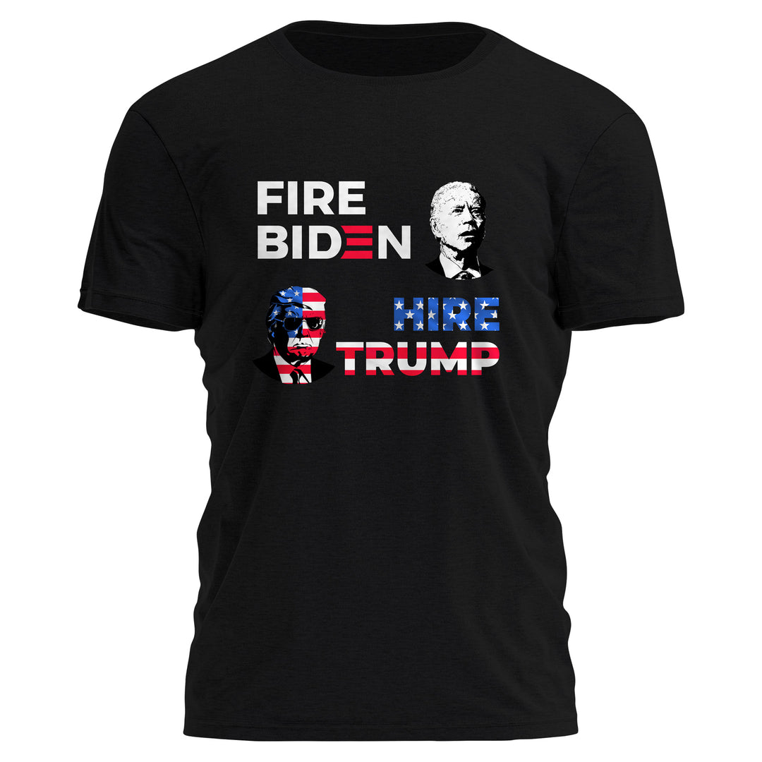 Fire Biden Hire Trump Shirt Tee - 1112