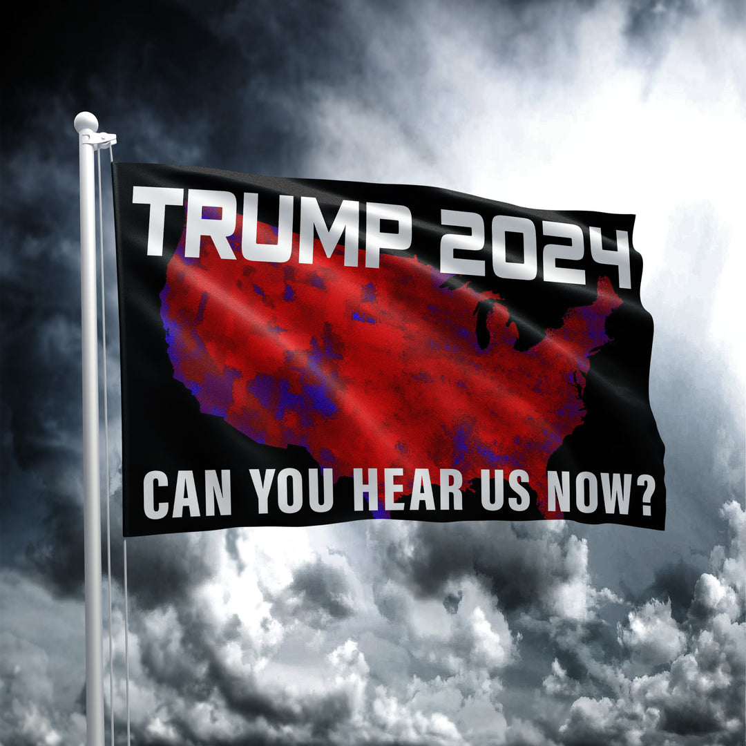 CAN YOU HEAR US NOW - FLAG