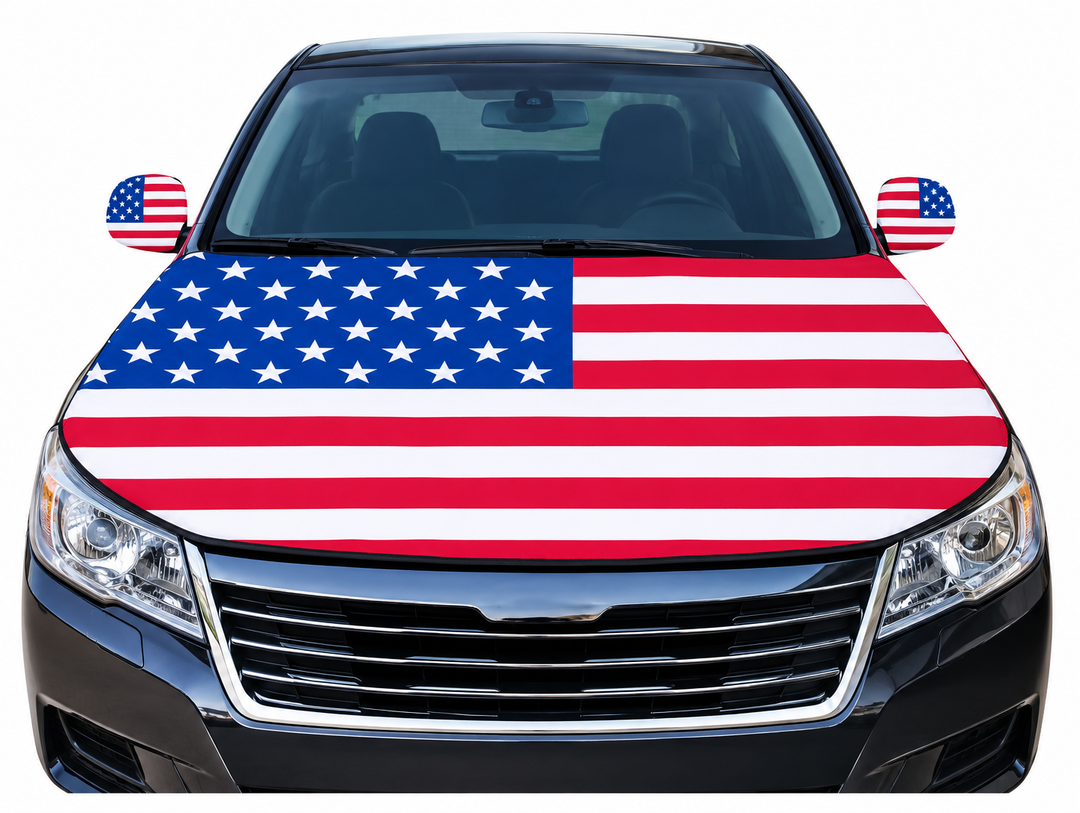Hood & Side Mirror Covers Set