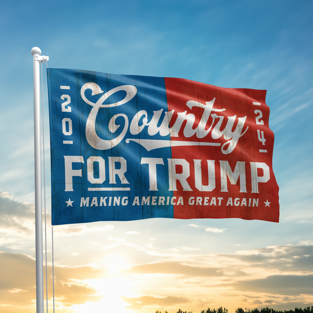 Country For Trump Flag