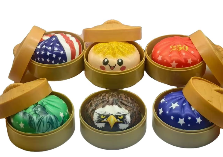 Mystery Patriotic Dumpling Squishy