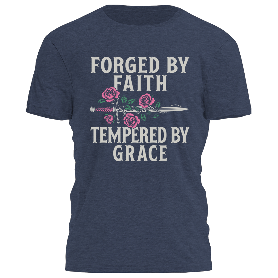 Forged By Faith Tee - 4231