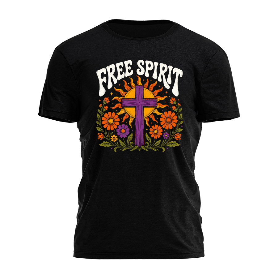 Free Spirit - Groovy Tee - 4986