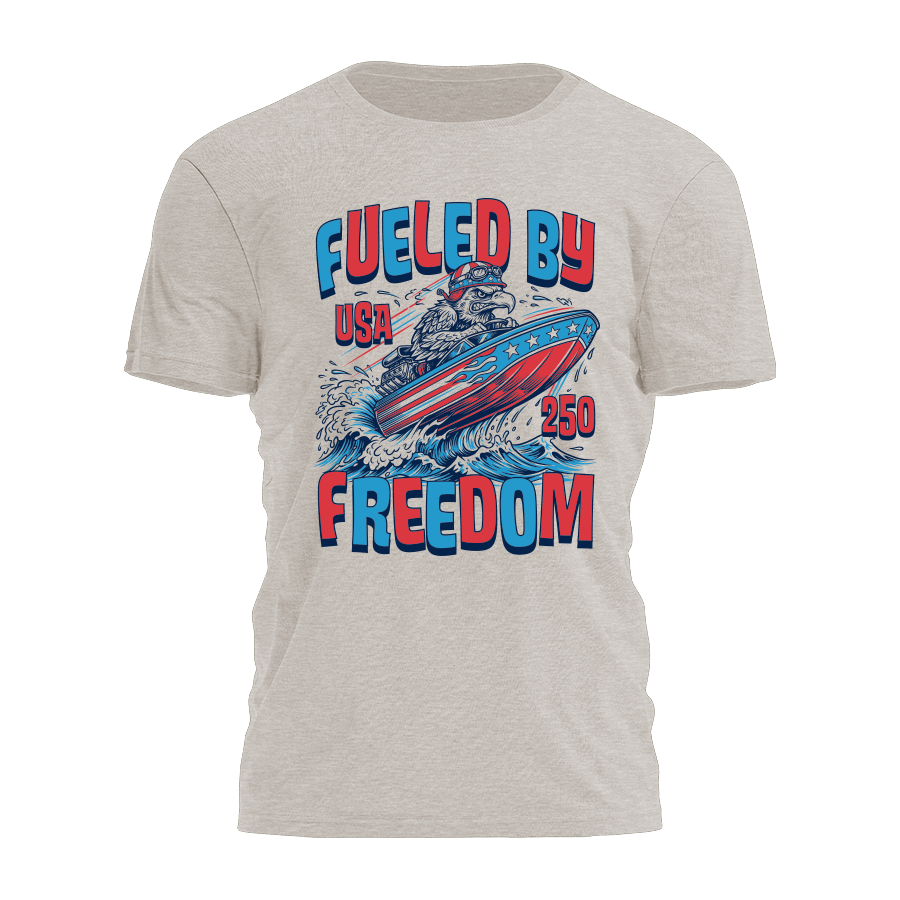 Fueled By Freedom - Eagle Tee - 4876