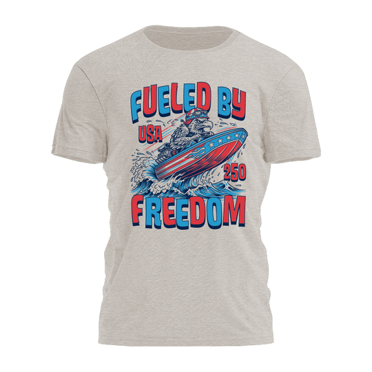 Fueled By Freedom - Eagle Tee - 4876