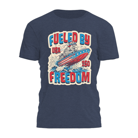 Fueled By Freedom - Eagle Tee - 4876