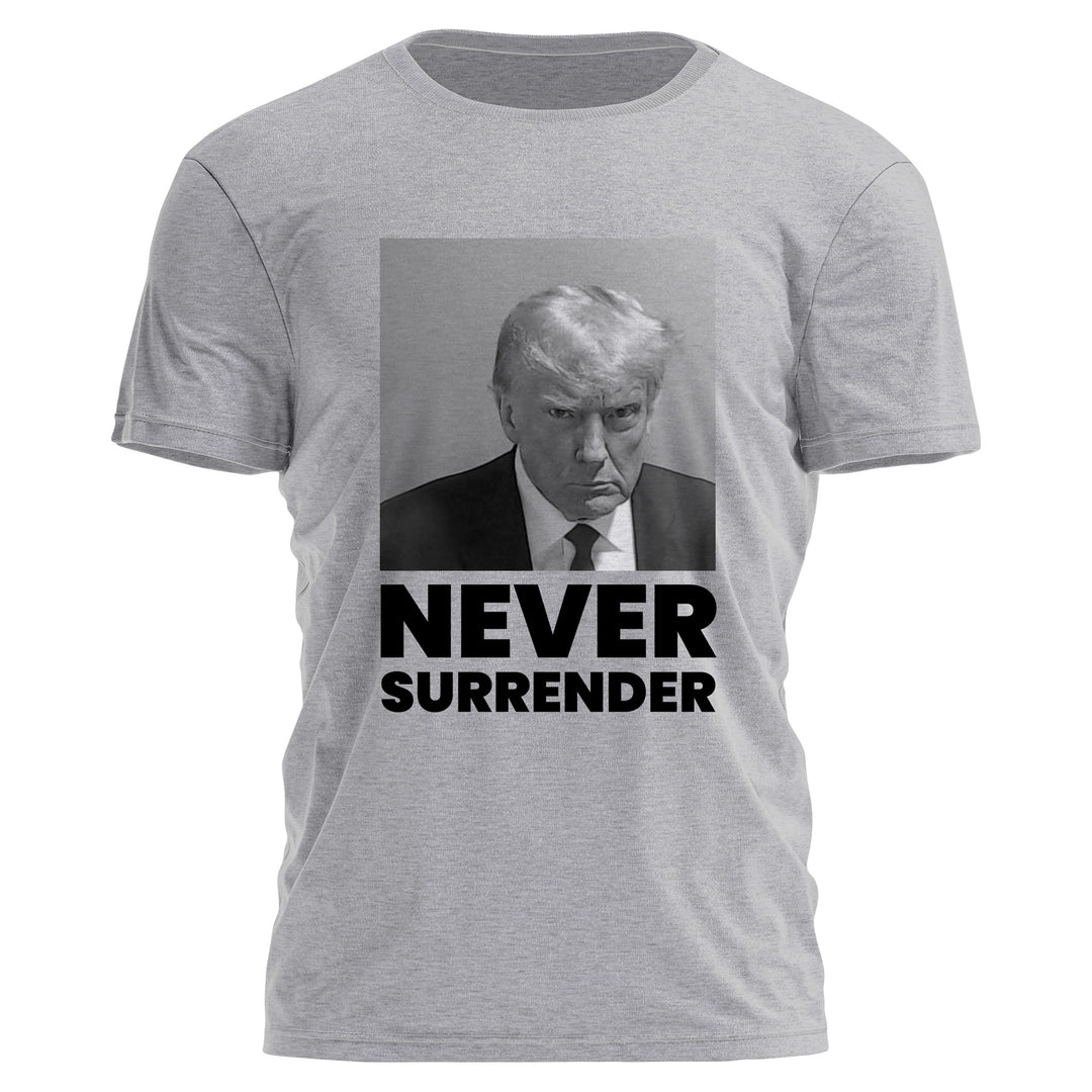 Mugshot Never Surrender Grey Tee