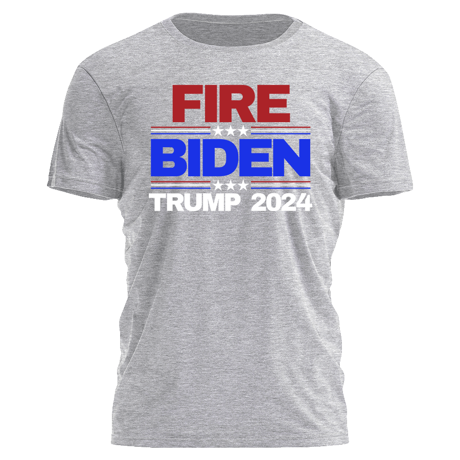 Fire Biden Trump 2024 Shirt 2 Tee - 1984